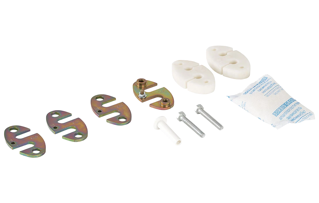 Комплект ССД для ввода 7-10 мм ОК в овальный патрубок муфты МОГ-Т-4 и МПО-Ш1