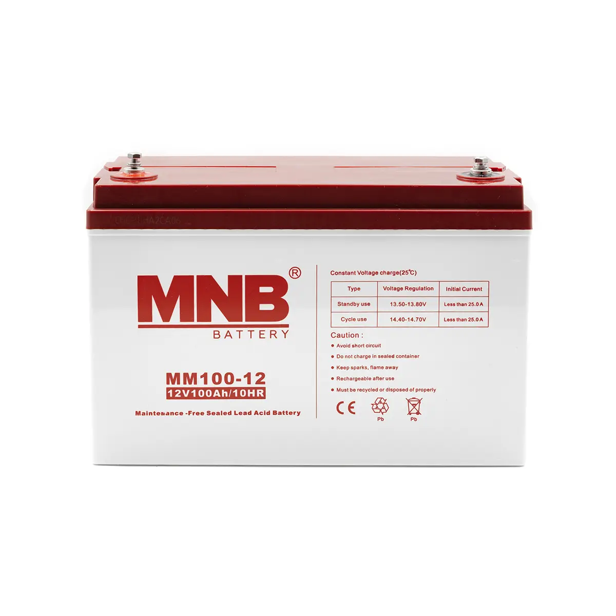 Аккумуляторная батарея MNB Battery MM 100-12