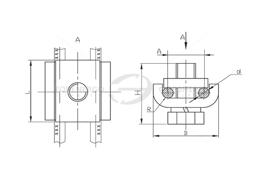 Зажим плашечный ПС-1-1А